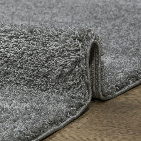 Российский прямой серый ковер лонж 41800